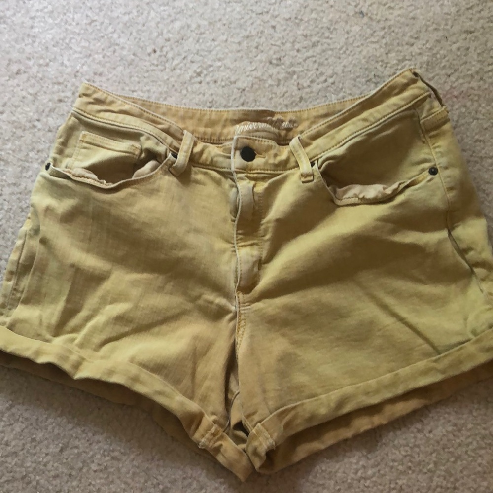 Yellow Shorts